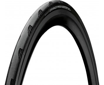 700 x 25C Continental GP5000 S TR Black Folding Tubeless Ready Tyre